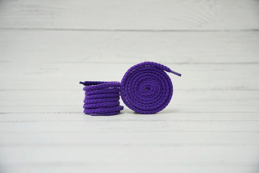 Braided Rope Lace - Purple