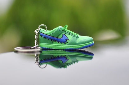 3D Sneaker Keychain Grateful Dead - Green