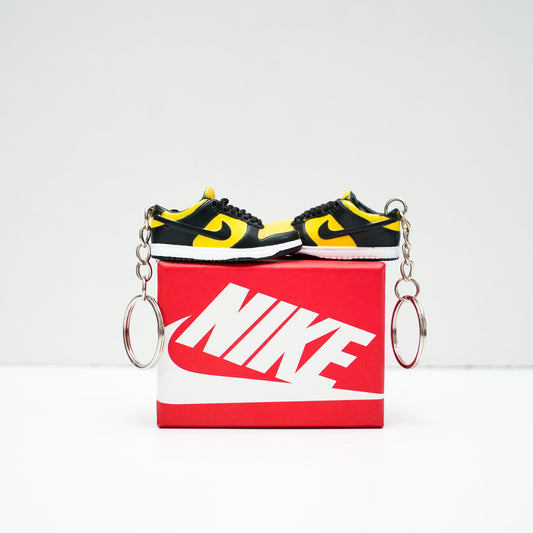 3D Sneaker Keychain With Box - Dunk Low Michigan