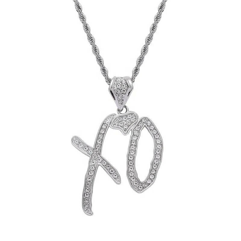 XO ICED OUT PENDANT