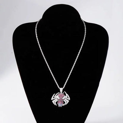 SPIDERMAN ICED OUT PENDANT