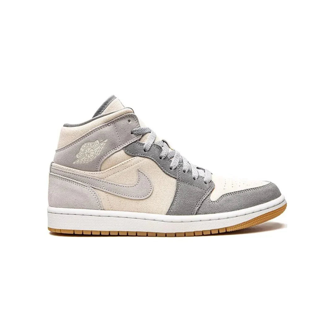 nike air jordan 1 mid coconut milk particle grey