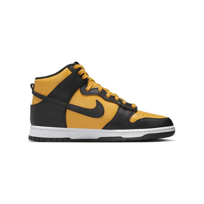 nike dunk high reverse goldenrod