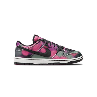 nike dunk low graffiti pink