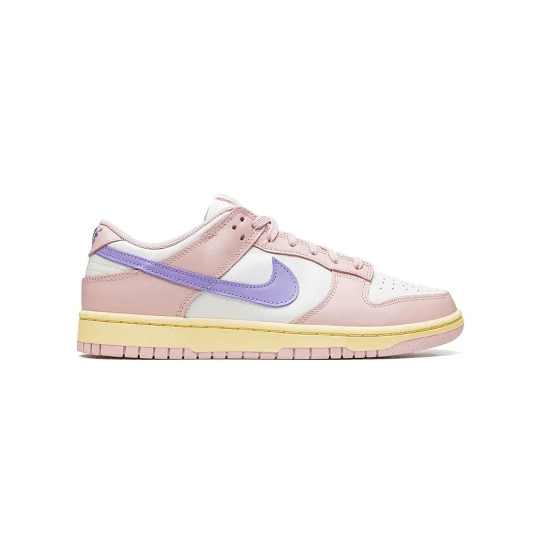 nike dunk low pink oxford sneakers