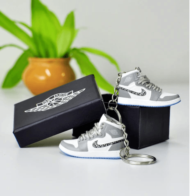 3D Sneaker Keychain With Box | Jordan keychain with box | Kicks Machine