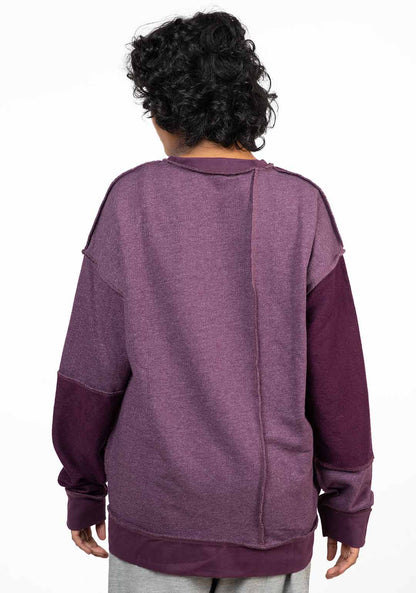 In & out Reversible Oversize Sweatshirt