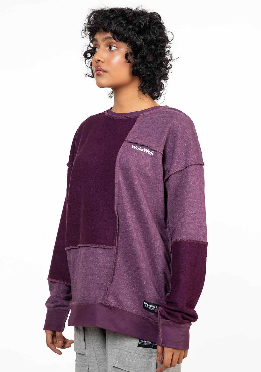 In & out Reversible Oversize Sweatshirt