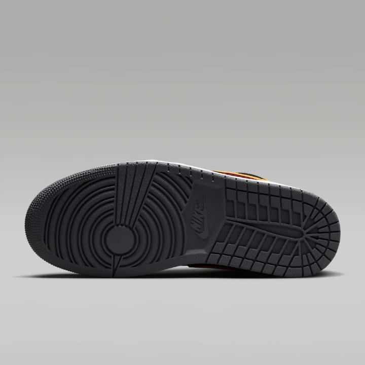 Air Jordan 1 Low Light Graphite Vivid Orange Black Friday Sale