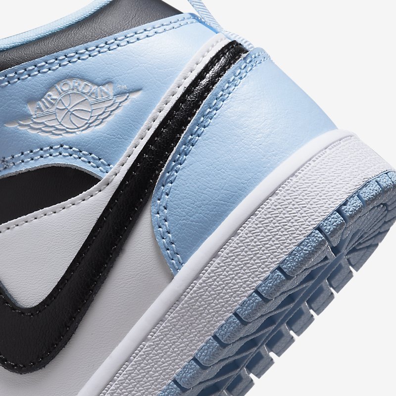 air jordan 1 mid gs ice blue