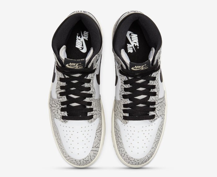 Nike Air Jordan 1 Retro High Og - white cement/tech Grey/muslin-black-white Black Friday Sale