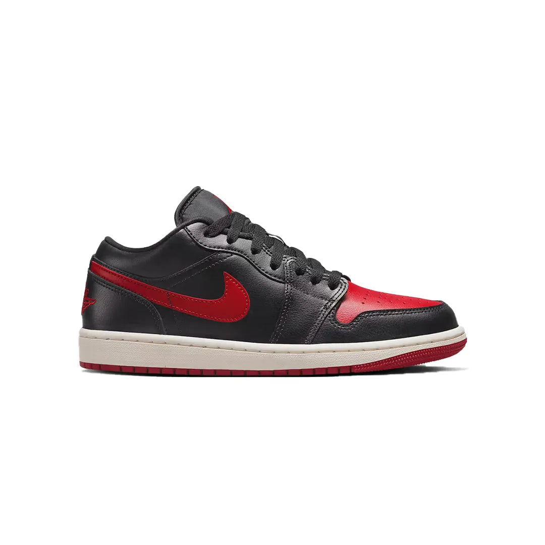 Nike Air Jordan 1 Low Black/Sail/Gym Red Black Friday Sale