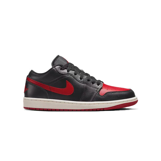 Nike Air Jordan 1 Low Black/Sail/Gym Red Sale