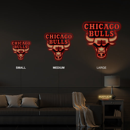 Chicago Bulls LED Logo