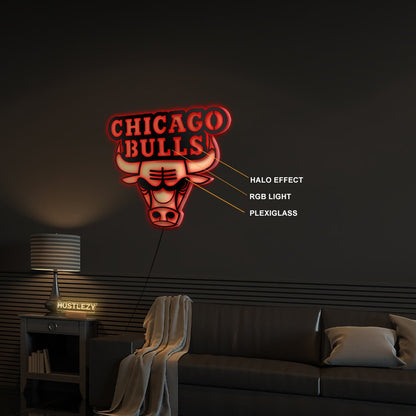 Chicago Bulls LED Logo