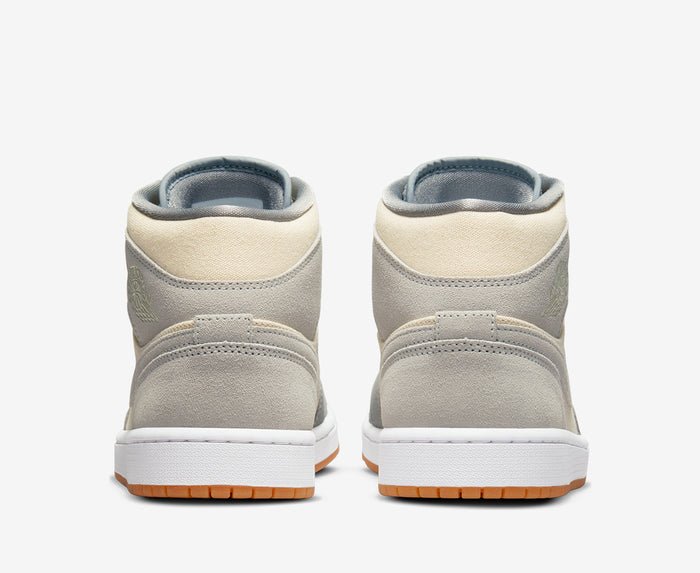 nike air jordan 1 mid coconut milk particle grey