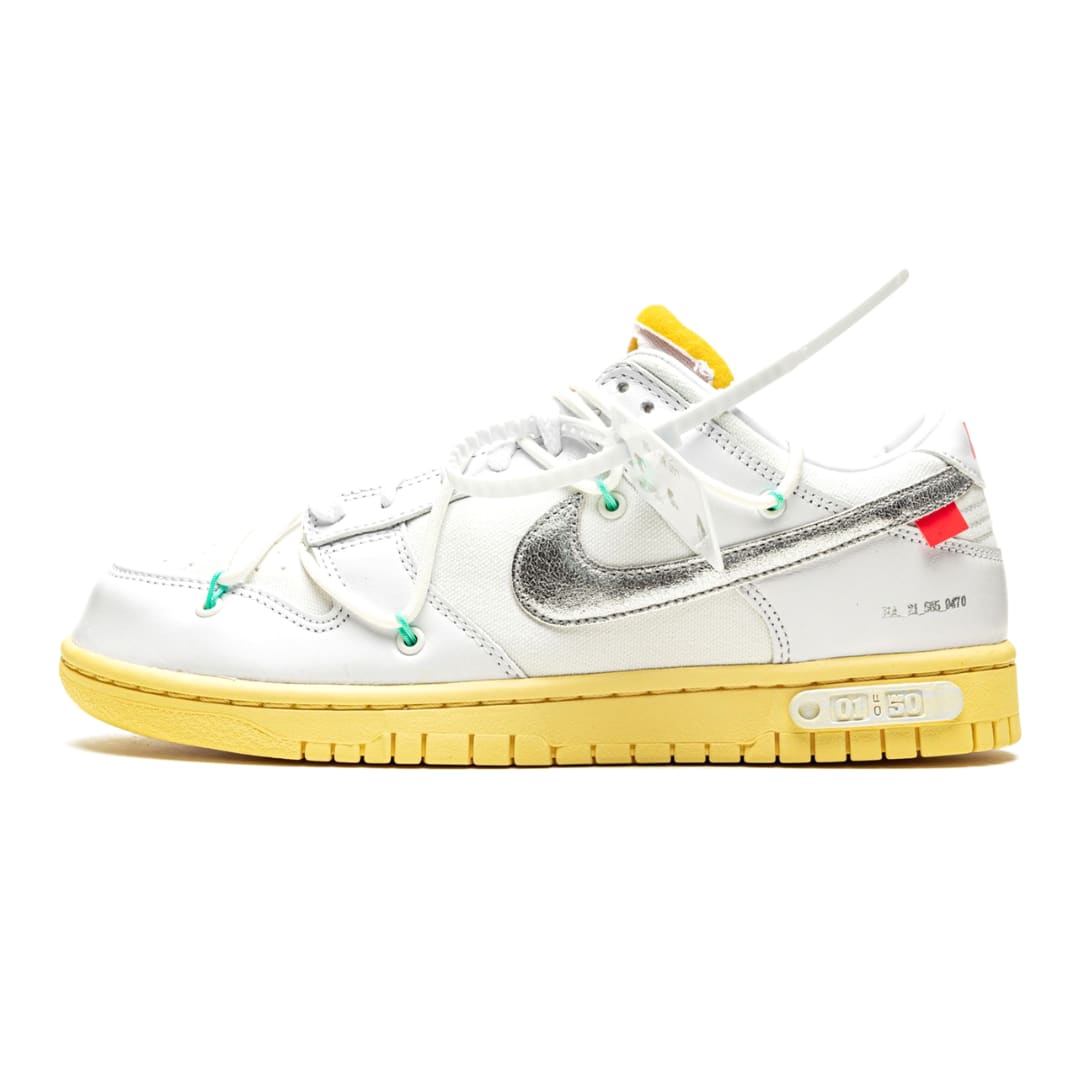 OffWhite X Dunk Low Lot 01 Of 50 Sale