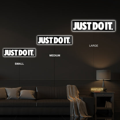 Just Do It LED Logo