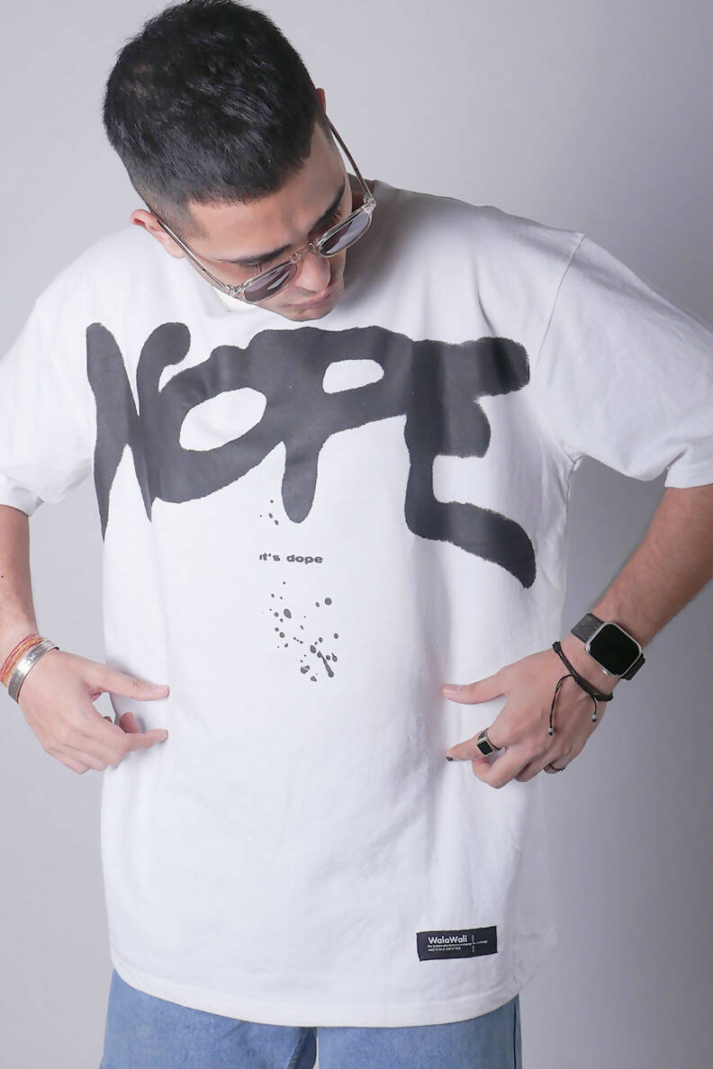 NOPE it's Dope Oversize heavy-weight T-Shirt