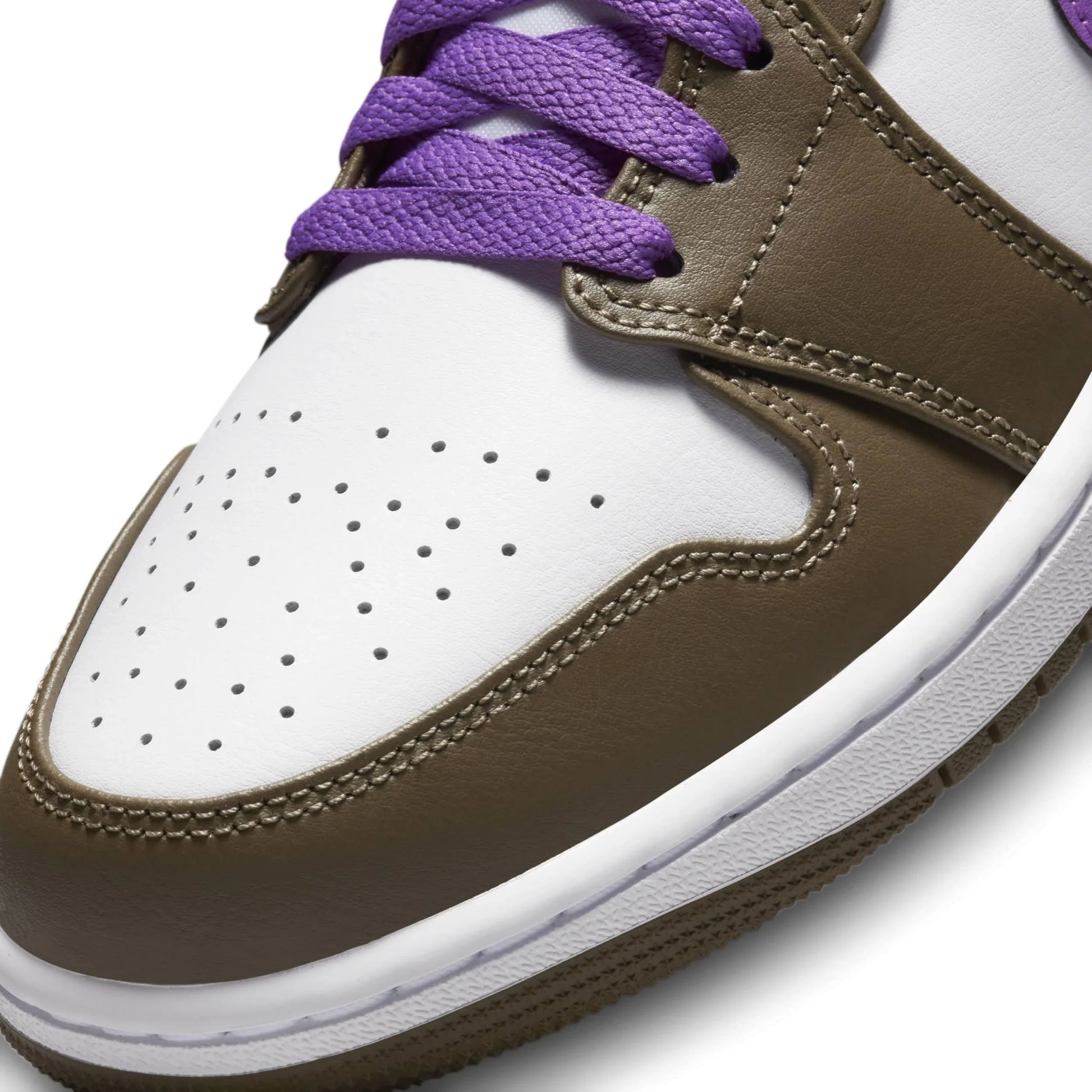 Jordan 1 mid top pro purple desert sand