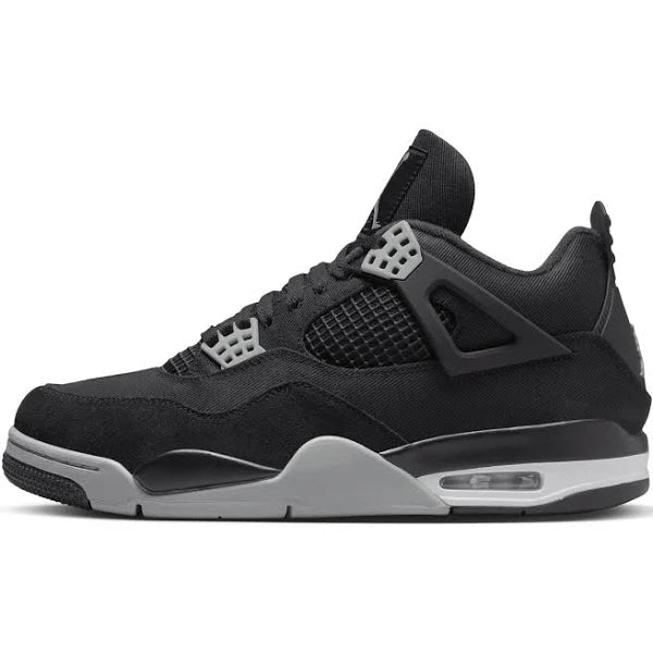air jordan 4 retro se black canvas