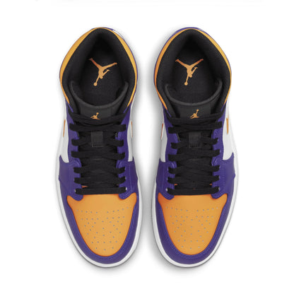 Air Jordan 1 Mid 'Lakers' Black Friday Sale