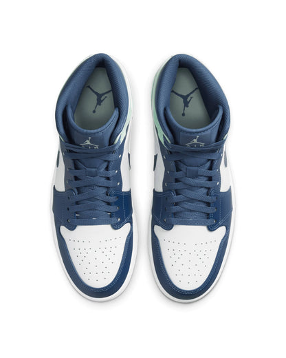 Air Jordan 1 Mid Mystic Navy