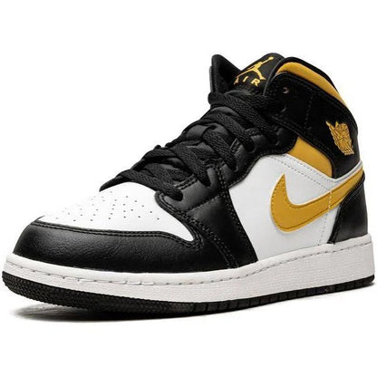 Nike Air Jordan 1 Mid Pollen Black
