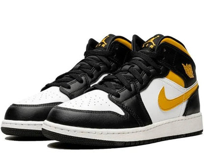 Nike Air Jordan 1 Mid Pollen Black